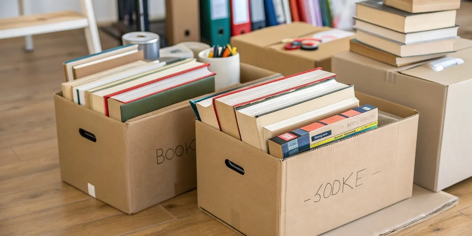 How to Pack Books for Moving