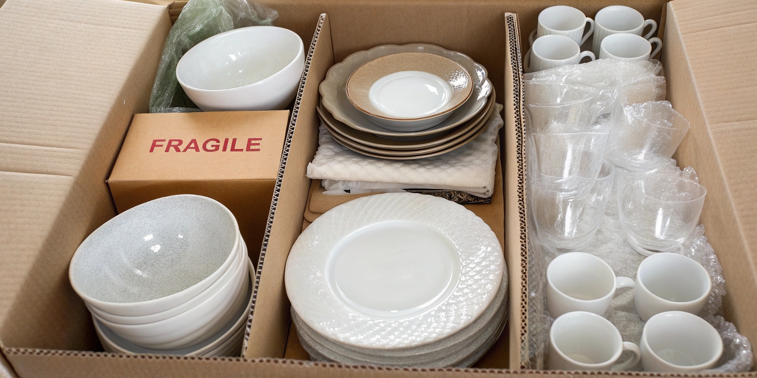 How to Pack Dishes for Moving